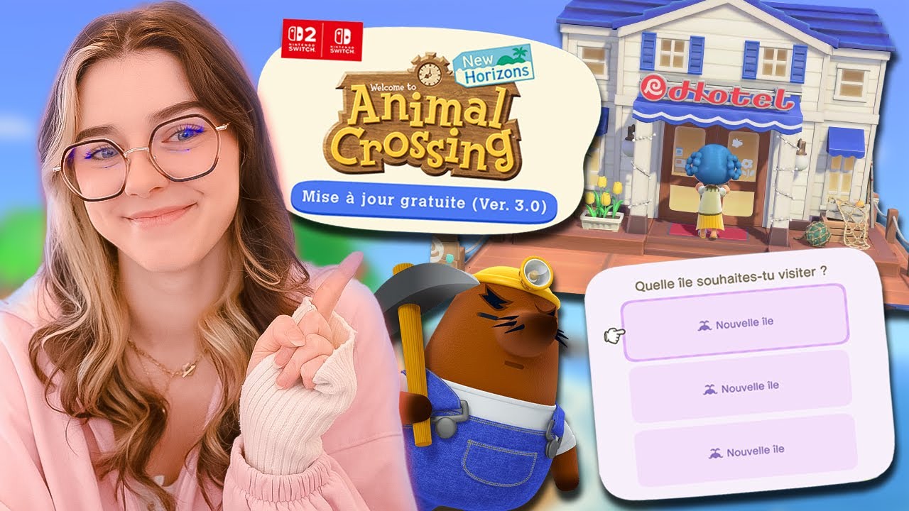 💙⚠️ MAXI RECAP : TOUT sur la MISE À JOUR ACNH 3.0 & Switch 2 Édition !