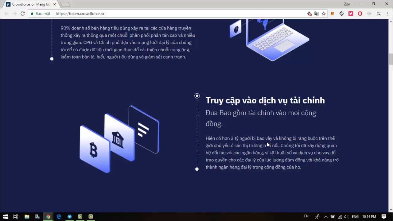 ICO Review - Crowdforce - Dự &aacute;n ICO tiềm năng trong qu&yacute; IV