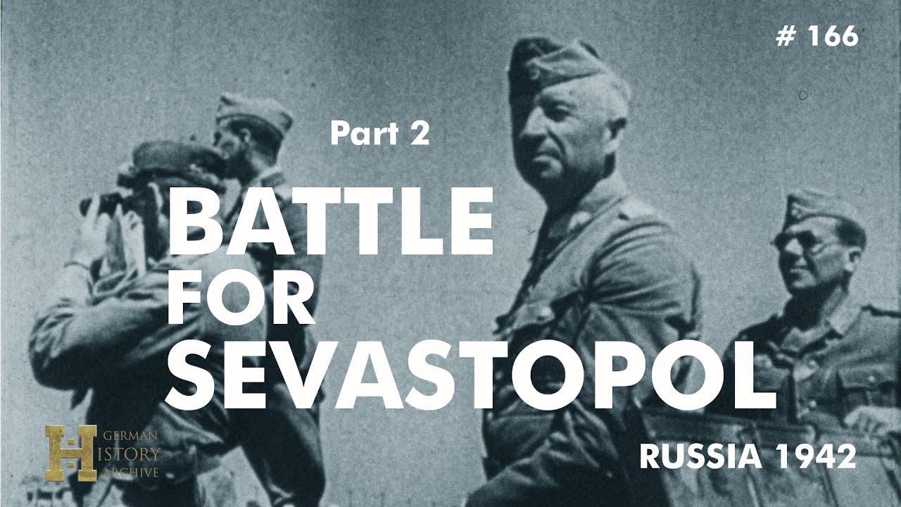 166 #Russia 1942 ▶ Battle for Sevastopol (2/2) Railroad Gun Artillery 