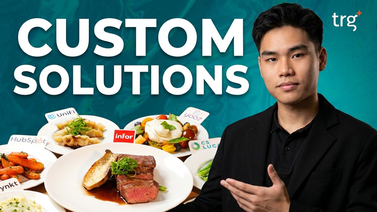 The TRG Menu: Custom-Blended Solutions for Your Business Challenges