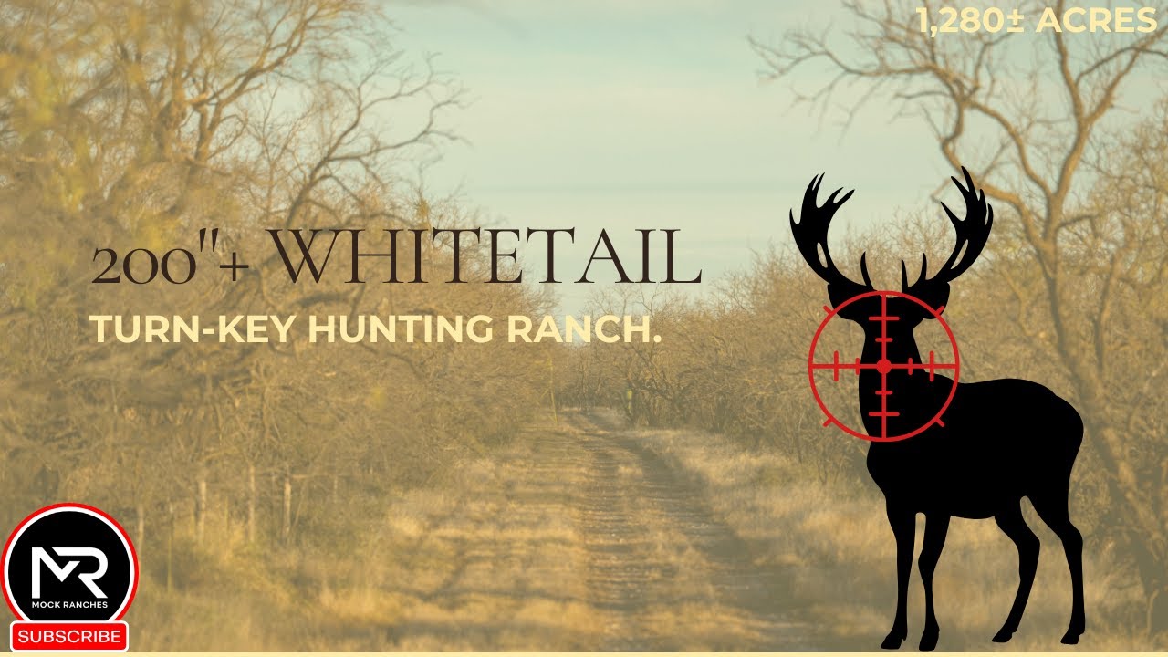 1,280± Acre Texas Trophy Hunting Ranch | Turn-Key & High-Fenced