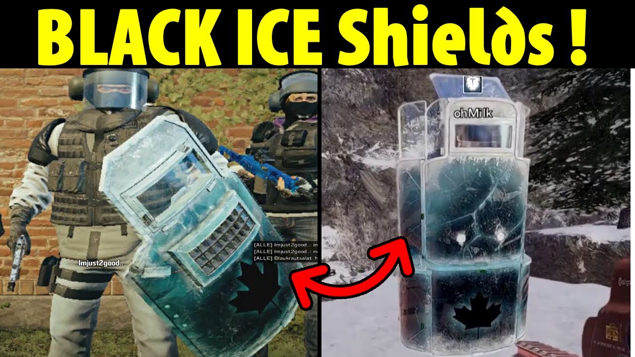 Legendary BLACK ICE Skin for Shields ! | When Golds Meet a Champion in Casual - Rainbow Six Siege