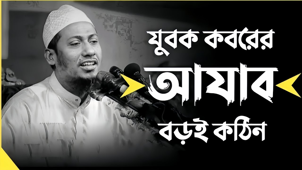 যুবক কবরের আজাব বড়ই কঠিন। আনিসুর রহমান আশরাফী। Anisur Rahman ashraf. Bangla waz.