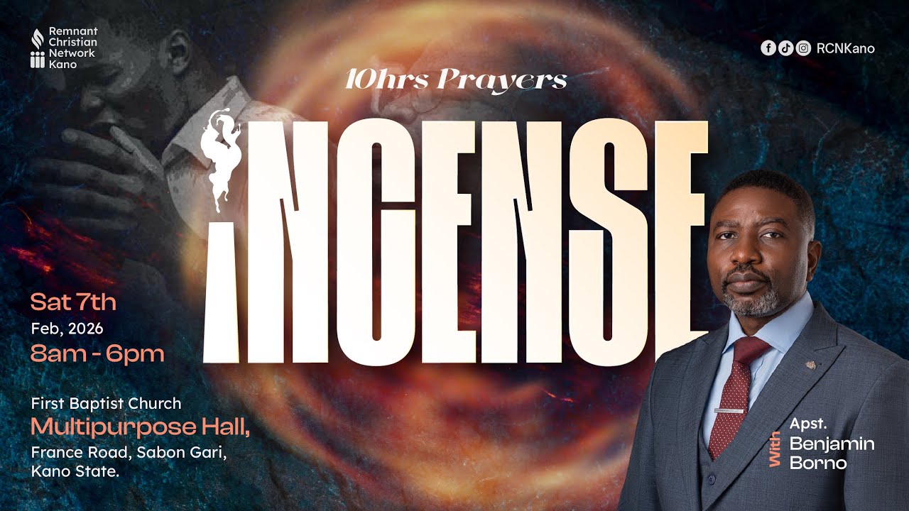 10 HOURS PRAYERS || INCENSE || 7TH FEBRUARY, 2026