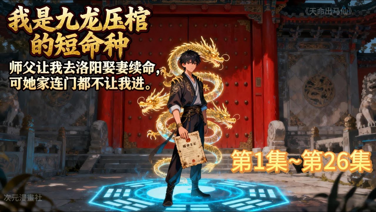 💥【Multi Sub】💥【新番无删减版】💥【天命出马仙】💥EP1-EP26,,五岁那年，老乞丐说我命短，却要娶天仙。如今我为续命，持婚书上门，她却闭门不见!#漫剧热播  #动态漫 #热血