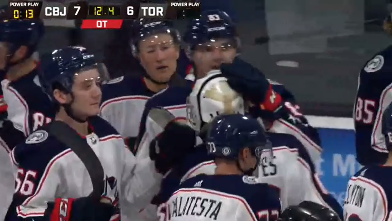 Tyler Angle 7-6 OT Winner vs. Maple Leafs (2021 Traverse City Tournament)