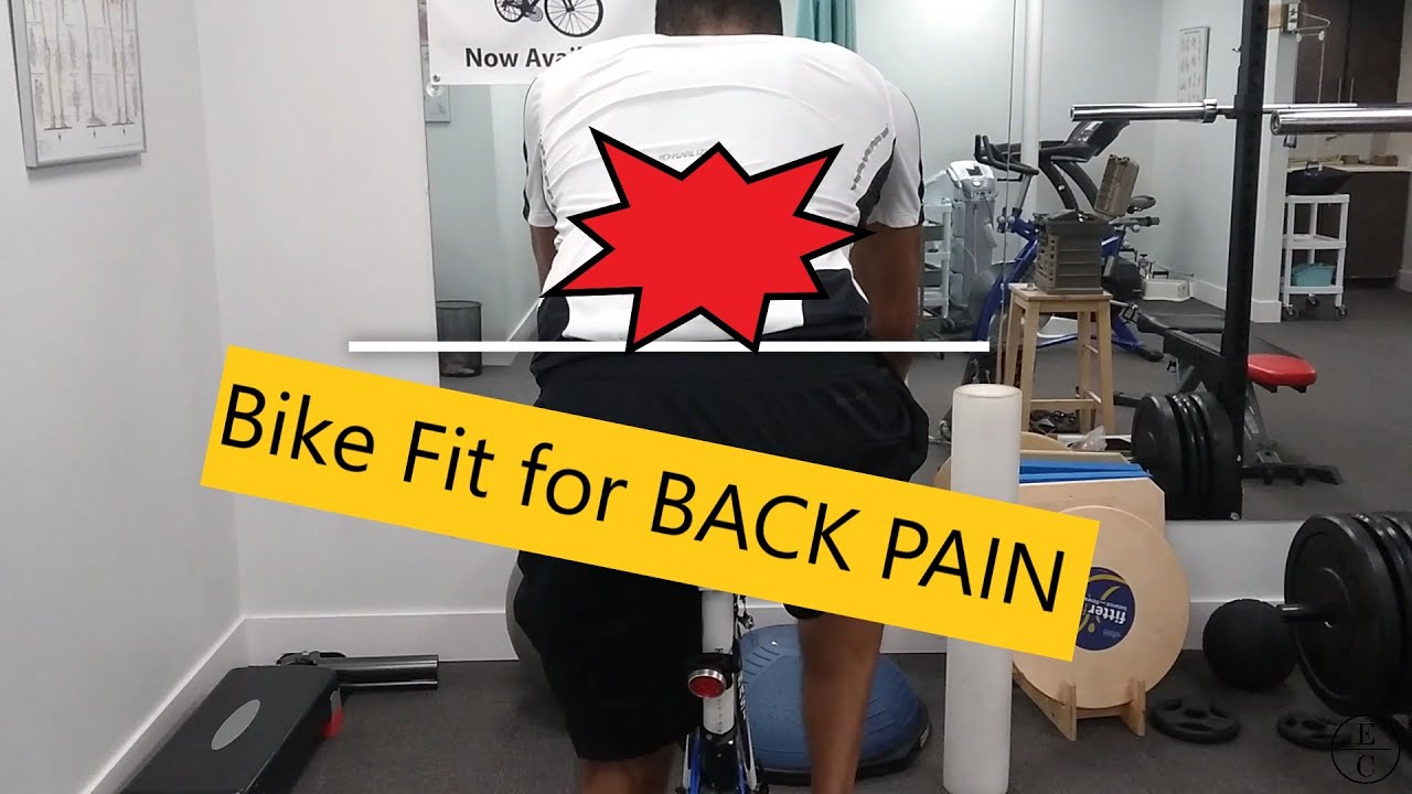 Back Pain | Two Issues Corrected With a Proper Bike Fit