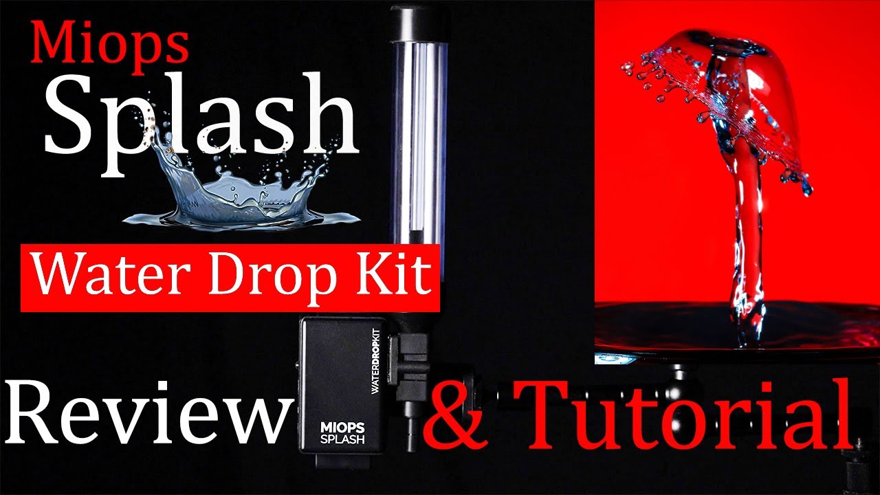 Обзор и руководство по использованию комплекта Miops Splash Water Drop Kit (новая версия)