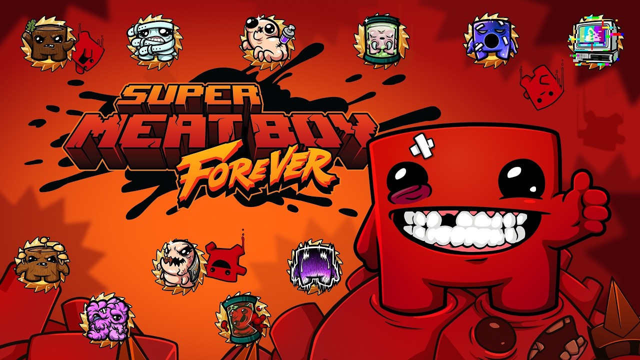 Super Meat Boy Forever ALL CHAPTERS NO DEATHS