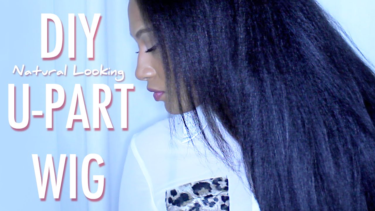 DIY TEXTURED U-PART WIG w/ KIMA CLASSIC VOLUM HAIR | Kyma Monai