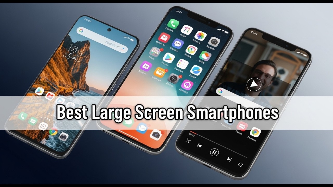TOP 5 Best Large Screen Smartphones 2026 | Top smartphone