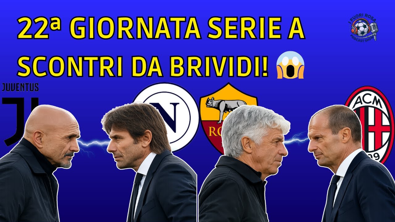 I Fuori Rosa | Ep. 56 - Scontri da Brividi! 😱 Analisi 22ª Giornata Serie A