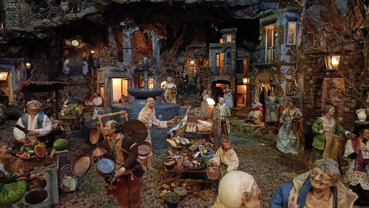 Inaugurazione presepe artistico della chiesa del Carmine 2024