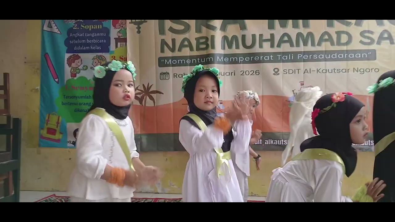 Penampilan Tari Kelompok A3 TK Plus Al-Kausar😍