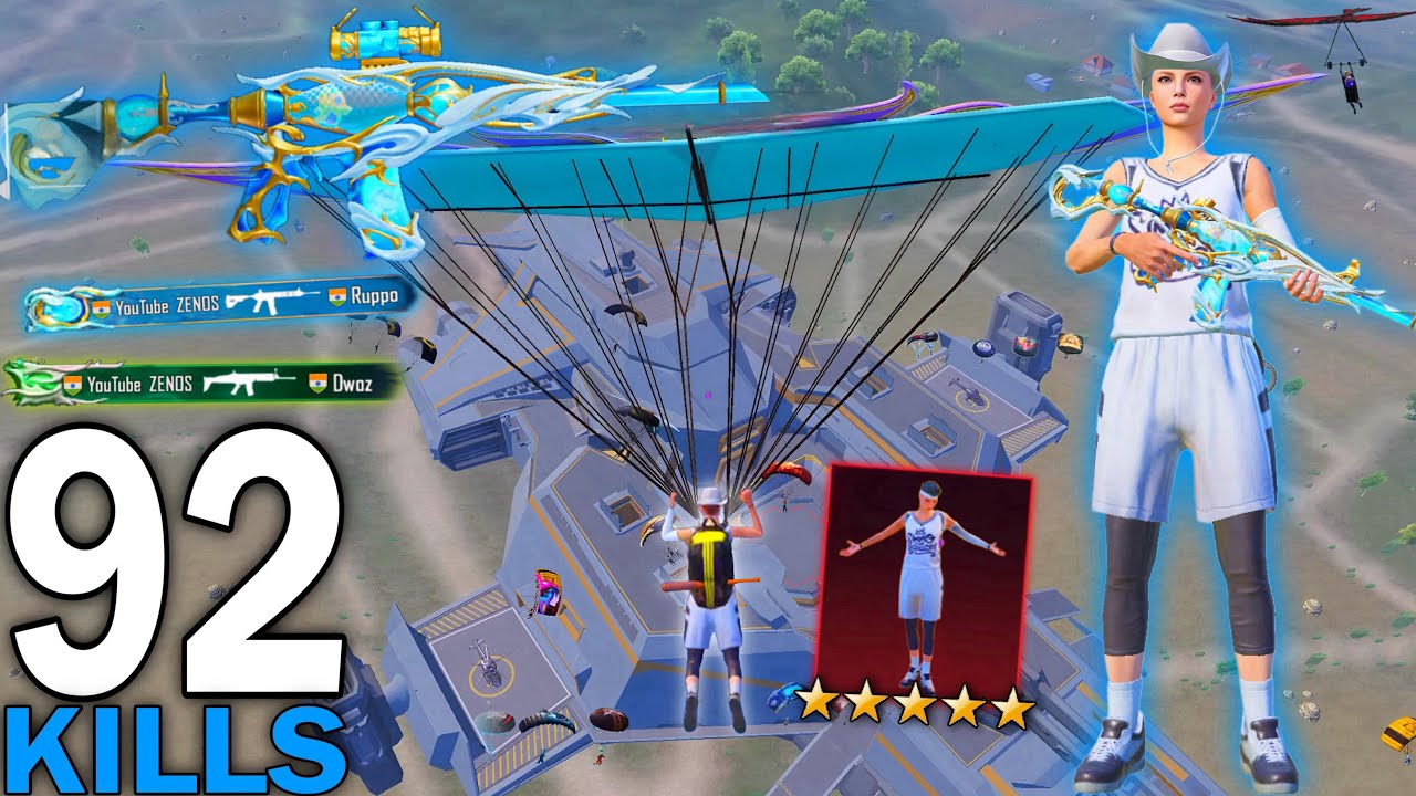 92 KILLS!🔥 IN 3 MATCHES FASTEST GAMEPLAY With BASKETBALL OUTFIT😍SAMSUNG,A7,A8,J2,J3,J4,J5,J6,J7,XS