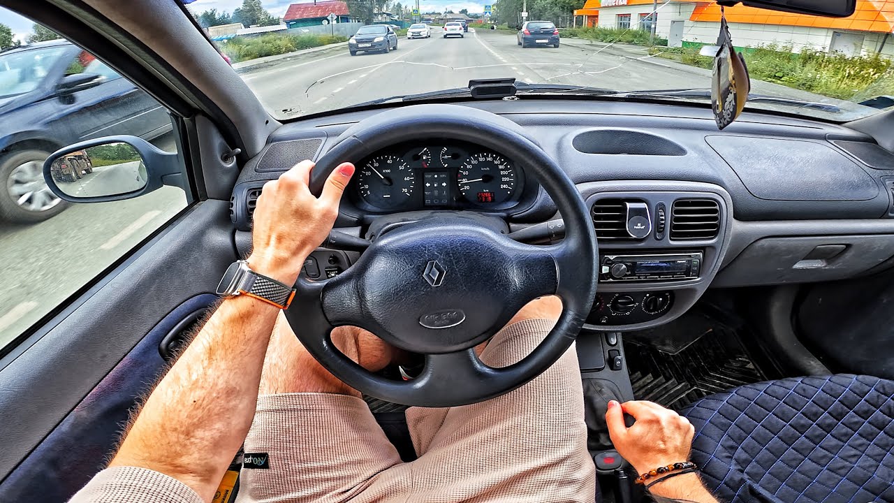 2001 Renault Clio 1.4 MT - POV TEST DRIVE