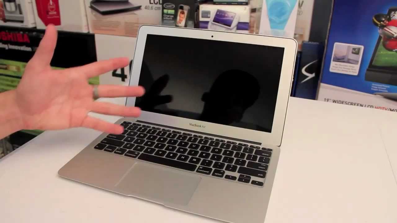 New Macbook Air: First Boot & Setup