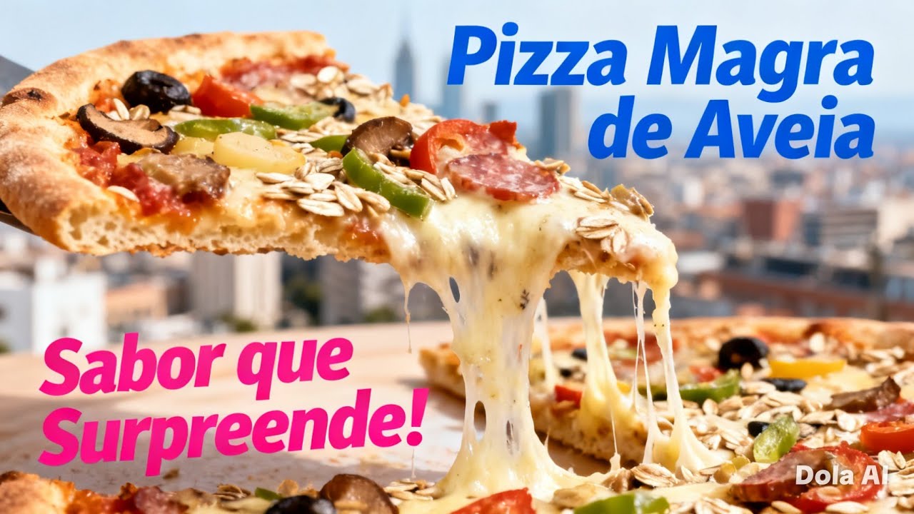 Pizza magra!!!! saudável e fofinha 🍕 fácil, rápido e deliciosa😋
