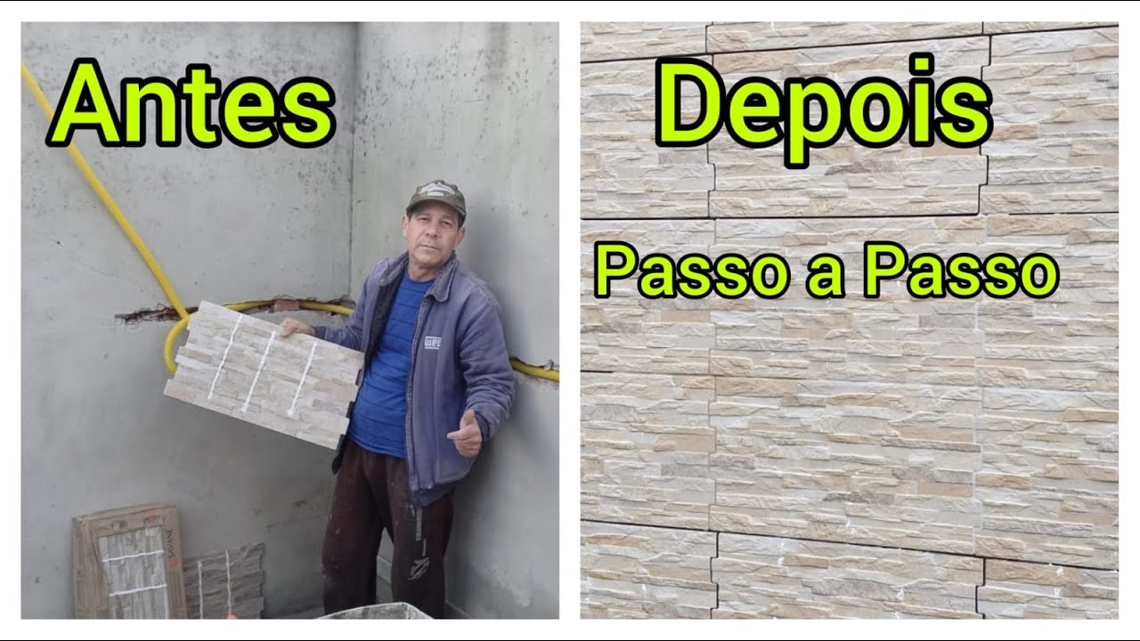 Revestimento Parede Externa [ Cerâmica de Encaixe]