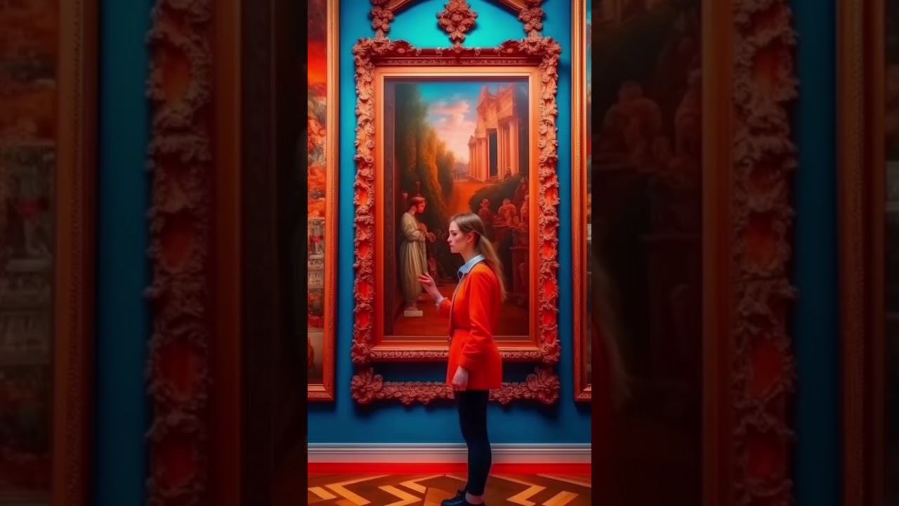 Zarenkov gallery глазами ИИ #артпространство #галерея #нейросеть #искусство #искусствобудущего