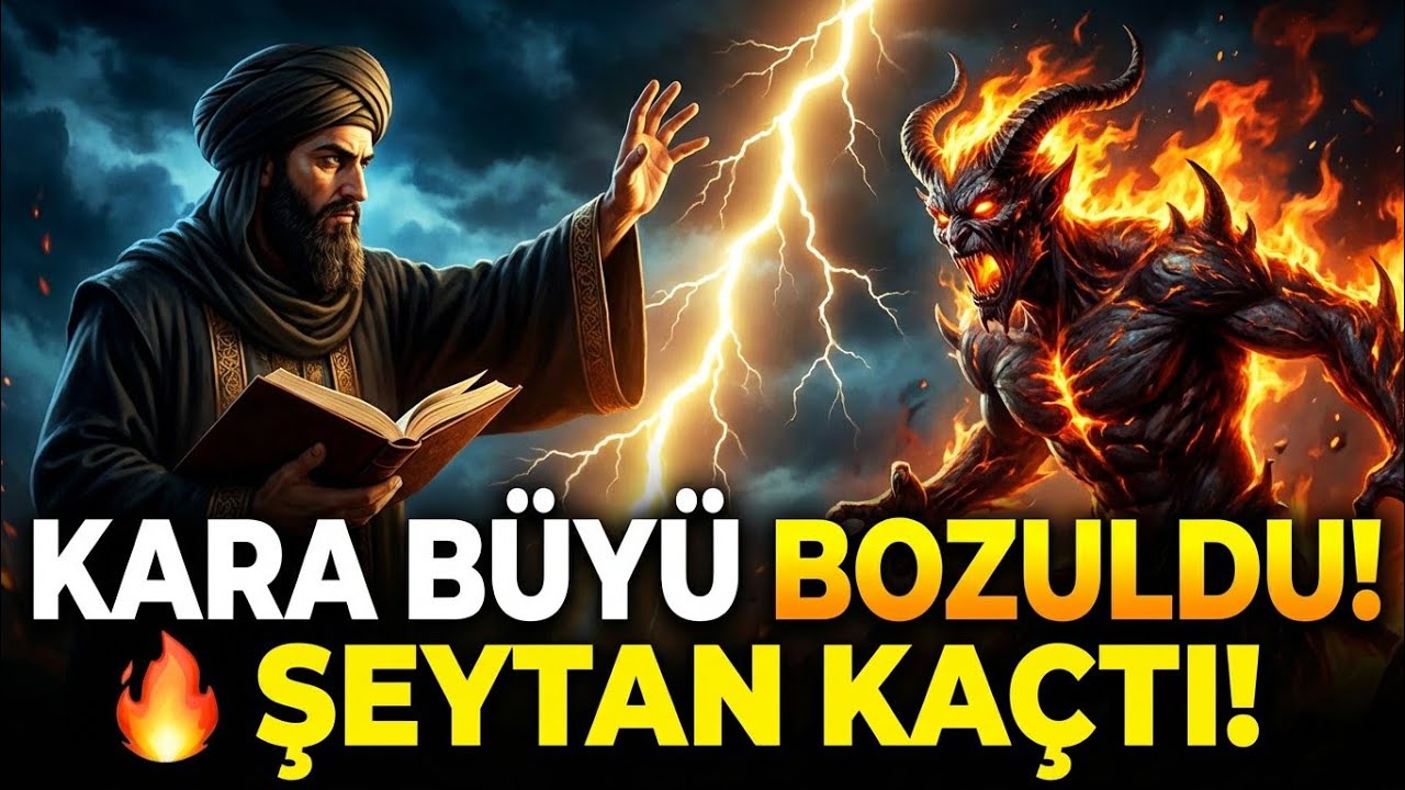 KARA BÜYÜ BOZULDU! ŞEYTAN KAÇTI – Bu Dua ile İlahi Koruma ve Kesin Kurtuluş!