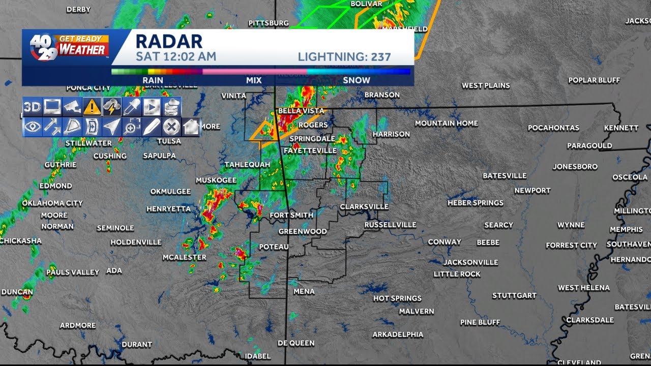 More severe storms forming