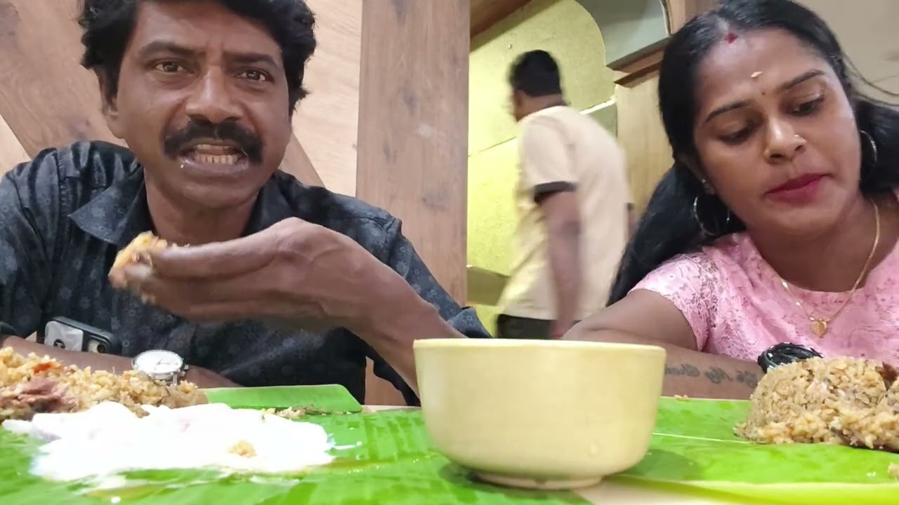 அம்சவல்லி பிரியாணி அட்டகாசமா இருக்குது வாங்க சாப்பிடலாம் 