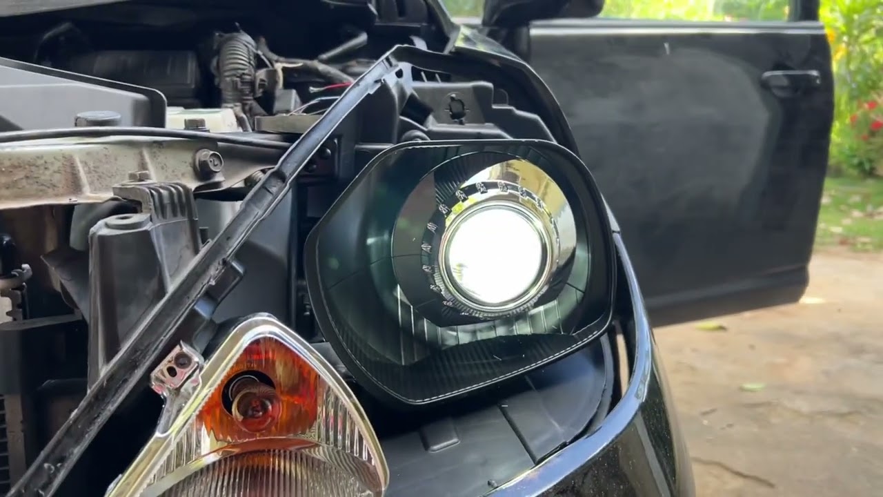 Projeto Upgrade Tiida #001 - O grau nos faróis
