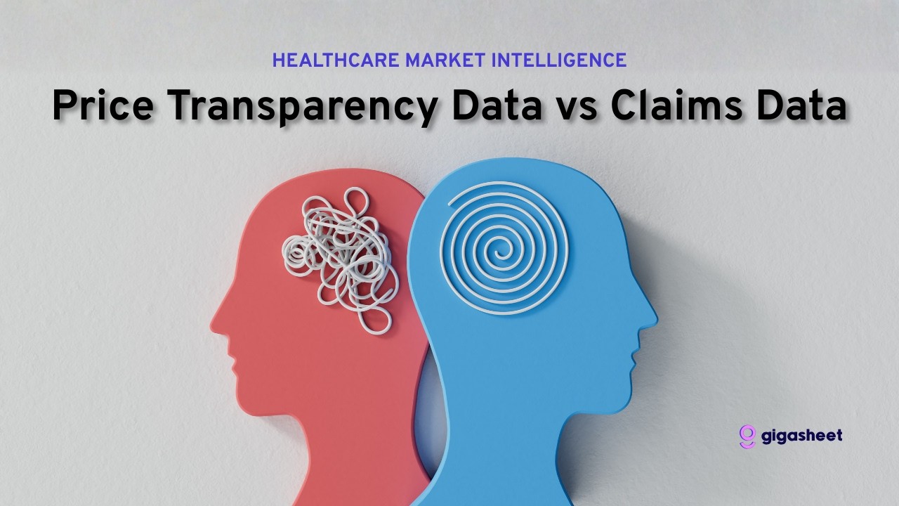 Payer Published Transparency Rates vs Healthcare Claims - Webinar HCCI + Gigasheet