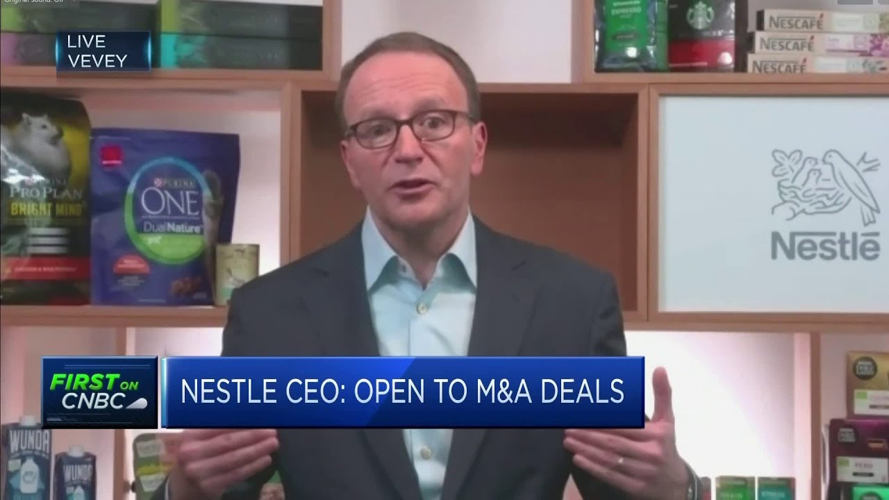 Nestle open to large acquisitions in 2022 but CEO says 'it is not our main focus'