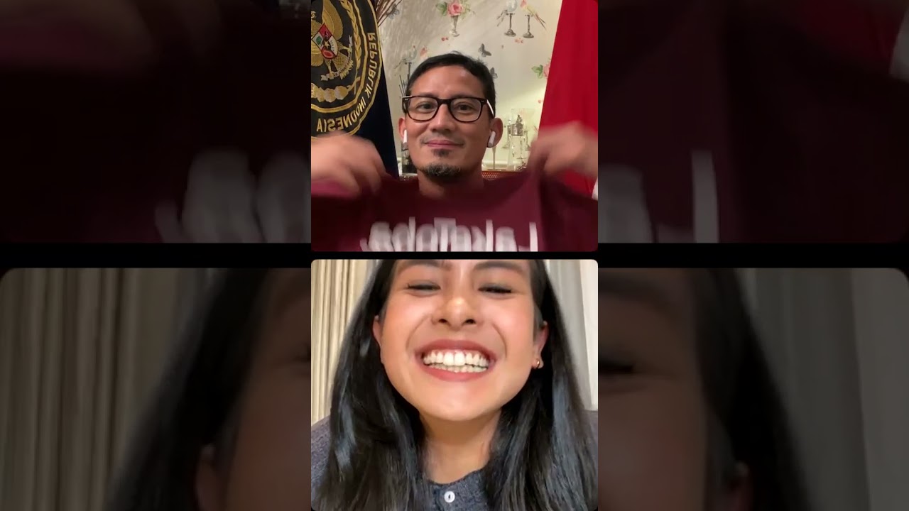 live sandiaga uno dan maudy ayunda 26 september 2021