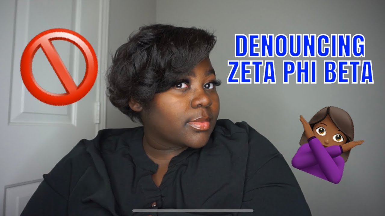 Denouncing Zeta Phi Beta- (Sigma Mu Chapter)