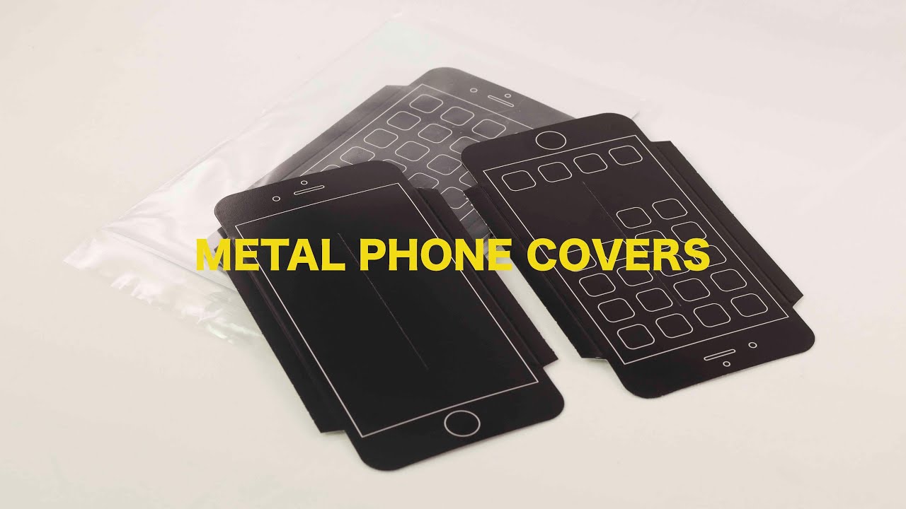 Metal Phone Covers - 360º view