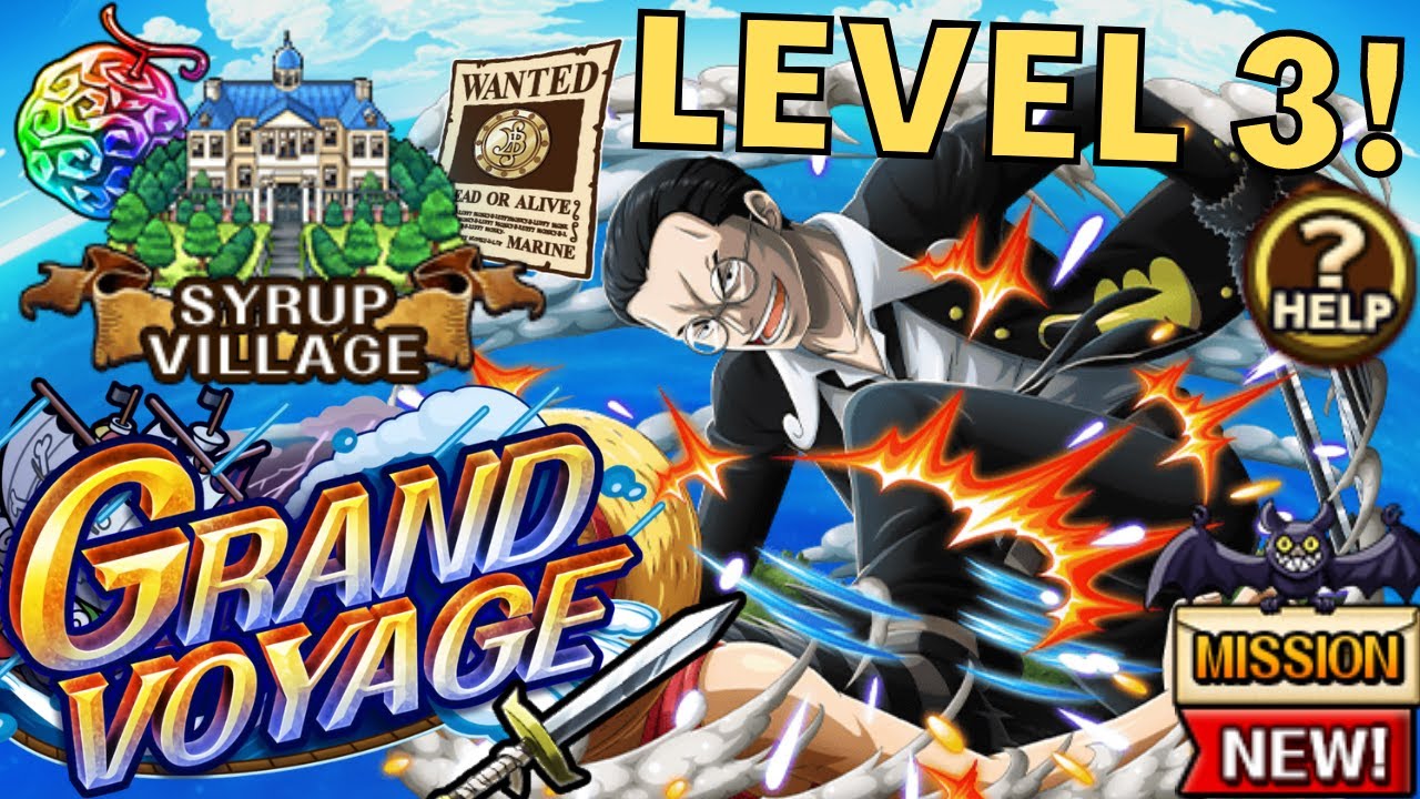 OPTC Grand Voyage vs Kuro LV 3! V2 DOFFY IN 2022!? - Syrup Village (One Piece Treasure Cruise)