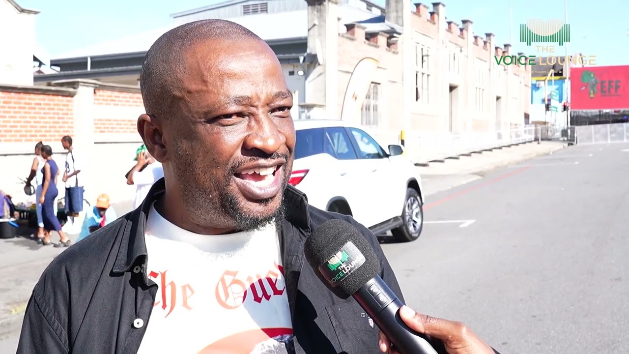 PUDEMO President Mlungisi Makhaya shows support for Julius Malema.