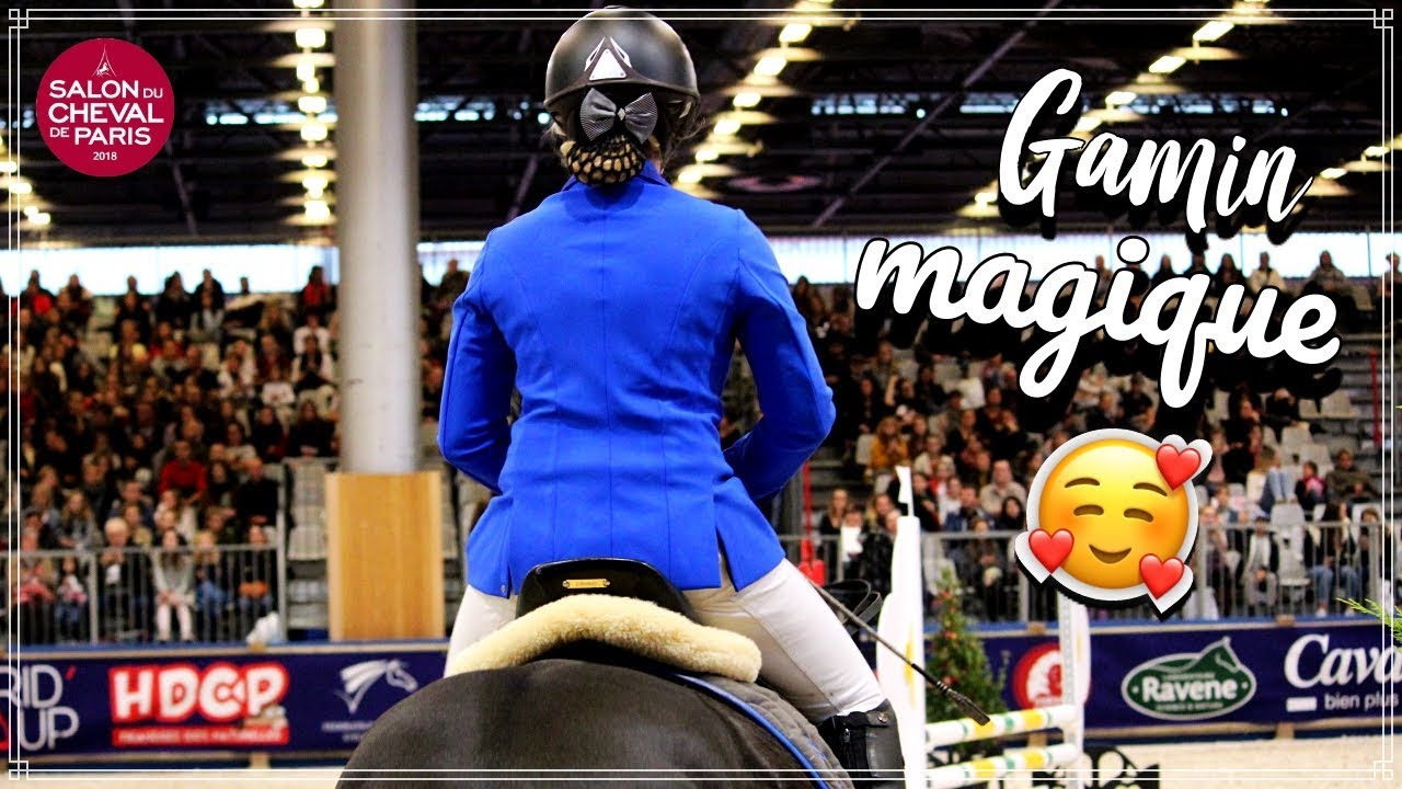 GAMIN MAGIQUE au salon du cheval de Paris 🥰