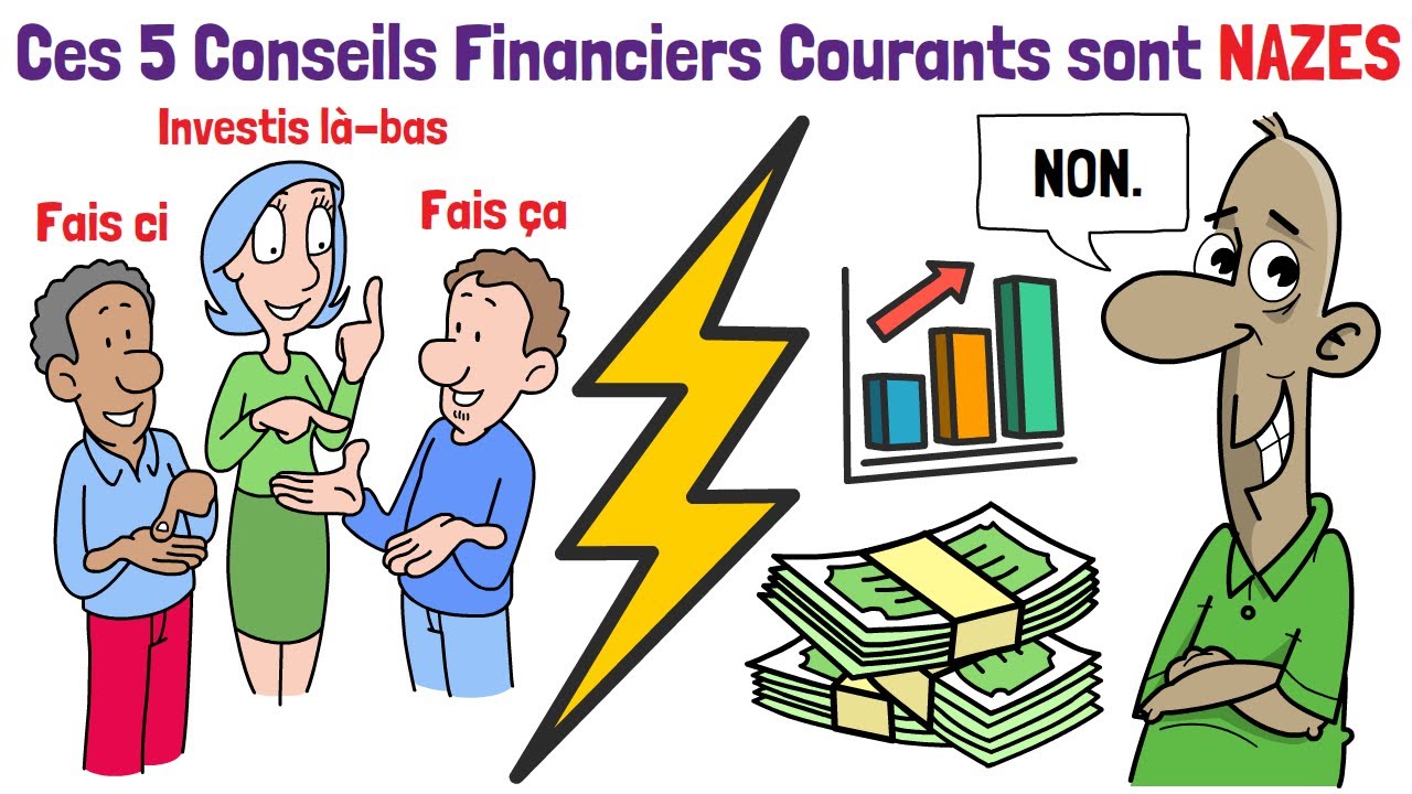 💰 Ces 5 Conseils Financiers Courants sont NAZES. ❌
