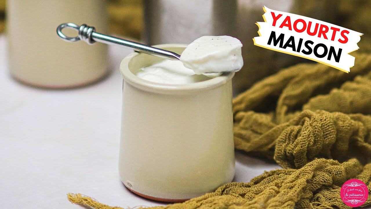 Recette de yaourts maison à la vanille - bien fermes et délicieux !