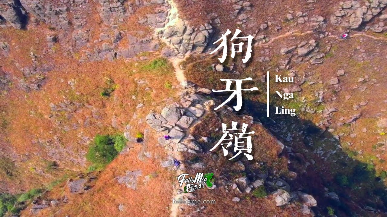 一線絕嶺 － 狗牙嶺 (Kau Nga Ling) [4K航拍]｜鳳凰山