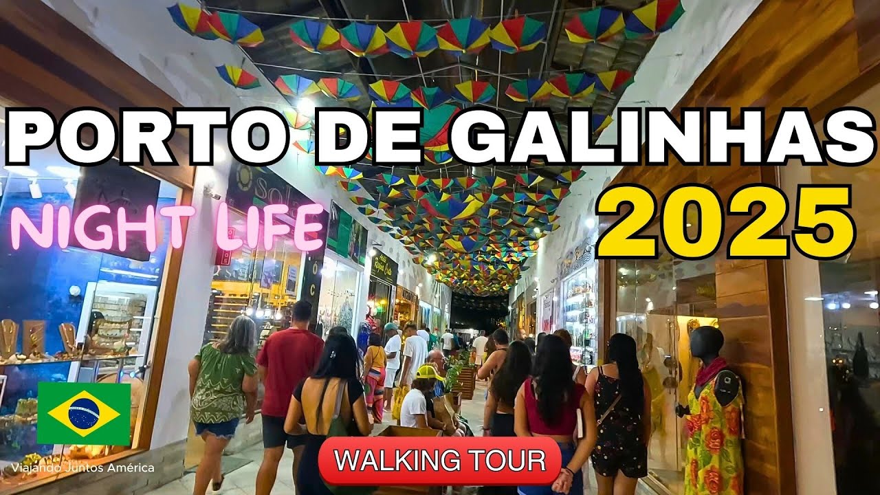 🏖️ Recorriendo el ENCANTADOR CENTRO de PORTO DE GALINHAS