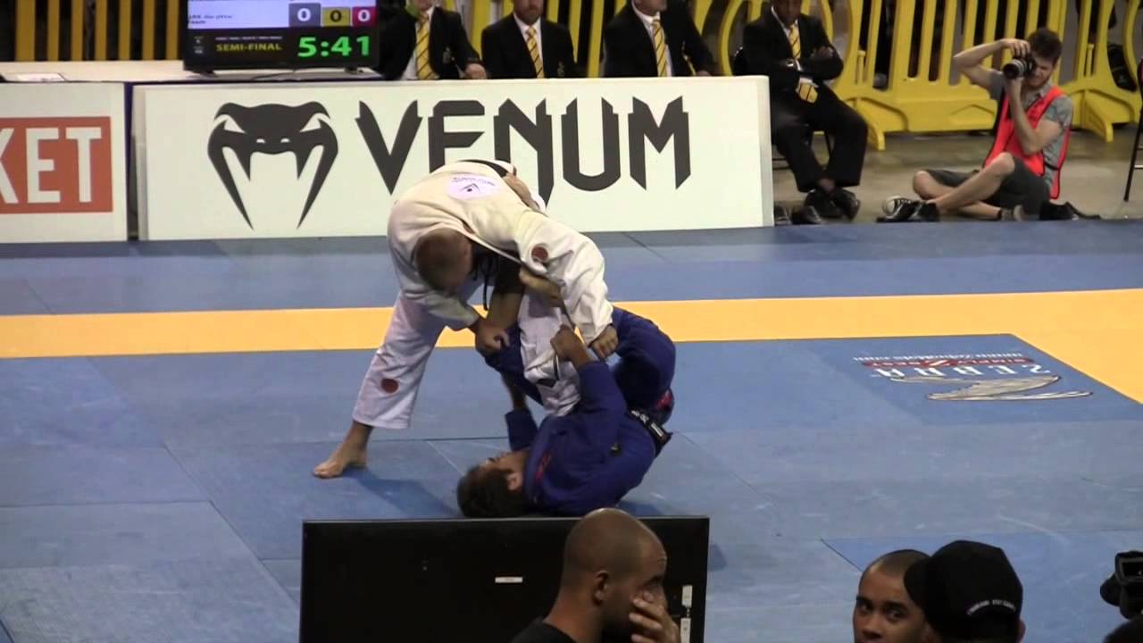 IBJJF Pan 2015 SemiF Ultra Heavy Alexander Trans vs Luiz Panza