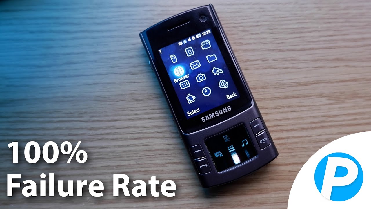 Samsung's Early OLED Phone - Samsung S7330