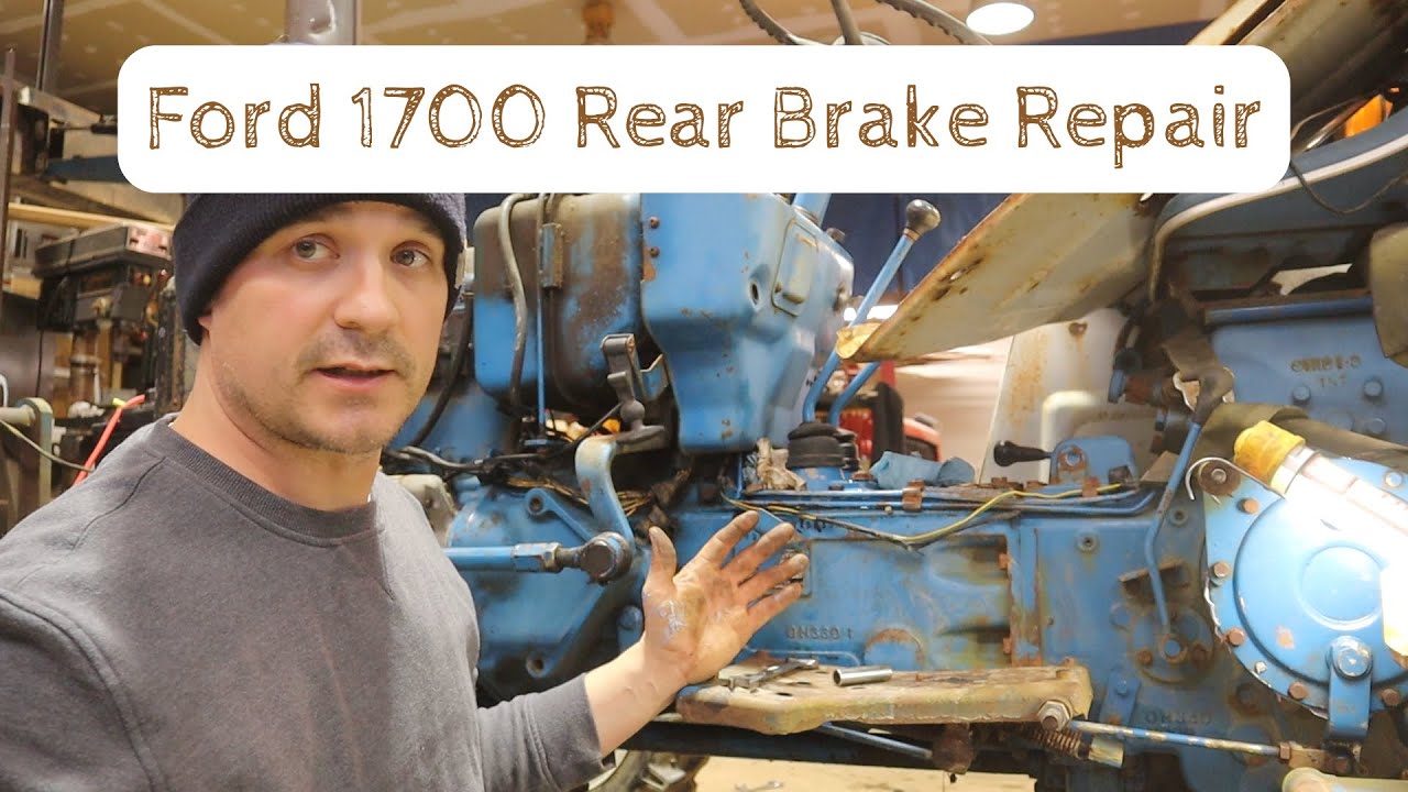 Ford 1700 Backhoe Rear Brake Repair