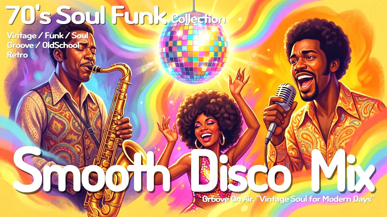 Винтажный диско-грув ✨ Микс 70-х Soul Funk | Для танцев и чилла 🕺🔥