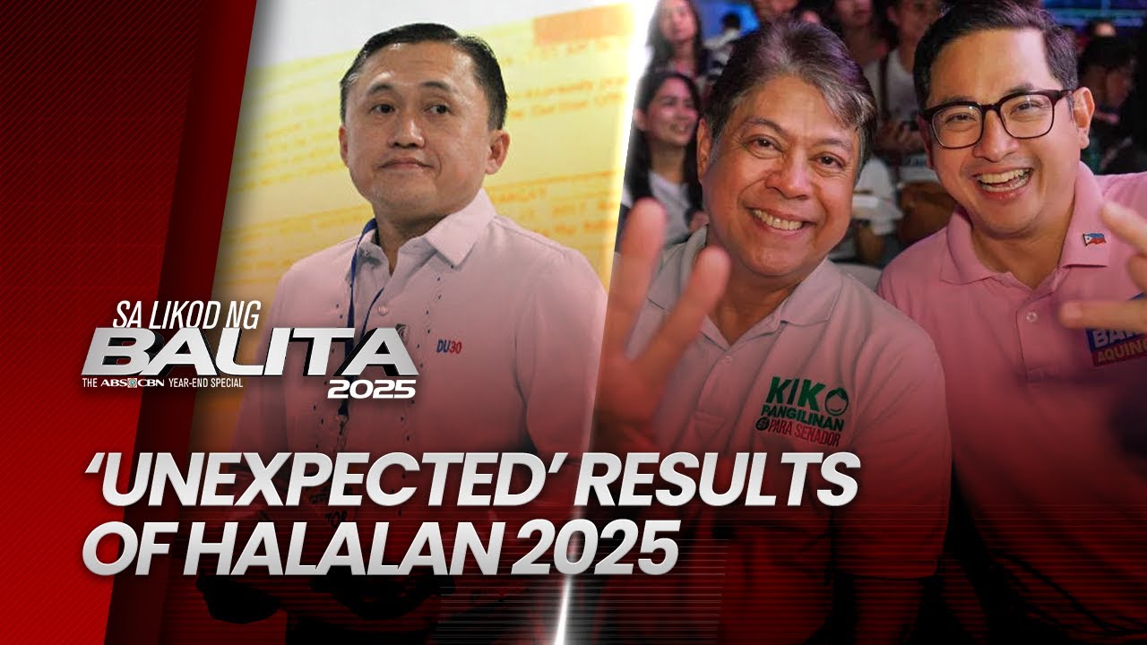 Halalan 2025: Marcos admin's setback; Duterte camp, Kiko-Bam's win | Sa Likod ng Balita 2025
