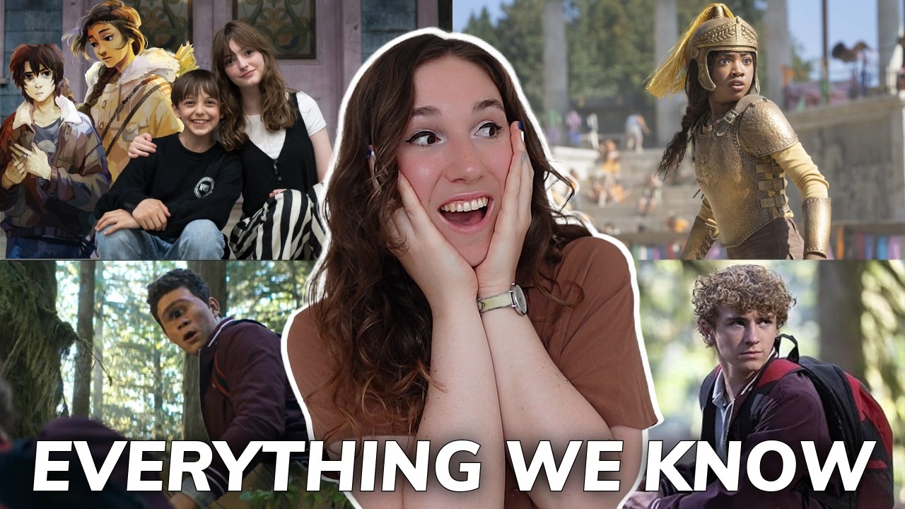 EVERYTHING WE KNOW ABOUT PERCY JACKSON SEASON 2 (comic con + teaser breakdown + nico cast!)