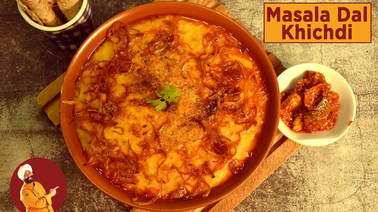 Masala Dal Khichdi | मसाला दाल खिचड़ी | Tiffin Recipe | Chef Harpal Singh Sokhi