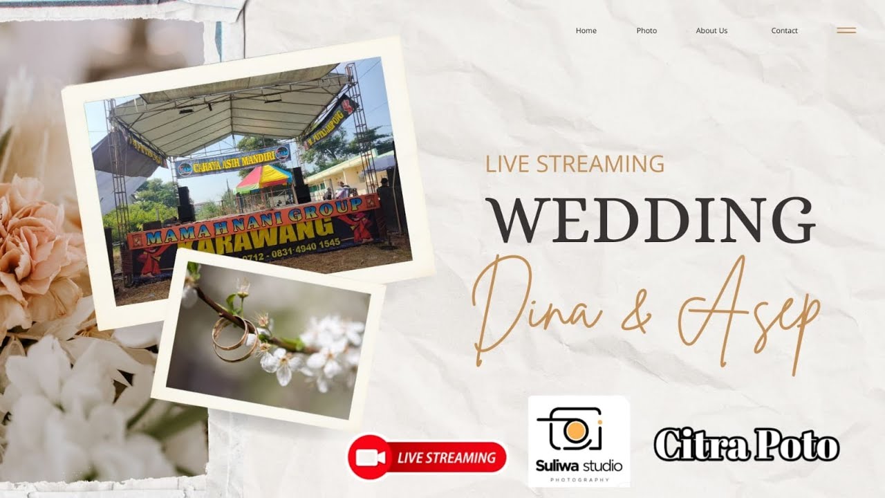 LIVE JAIPONG CAHAYA ASIH MANDIRI WEDDING DINA & ASEP