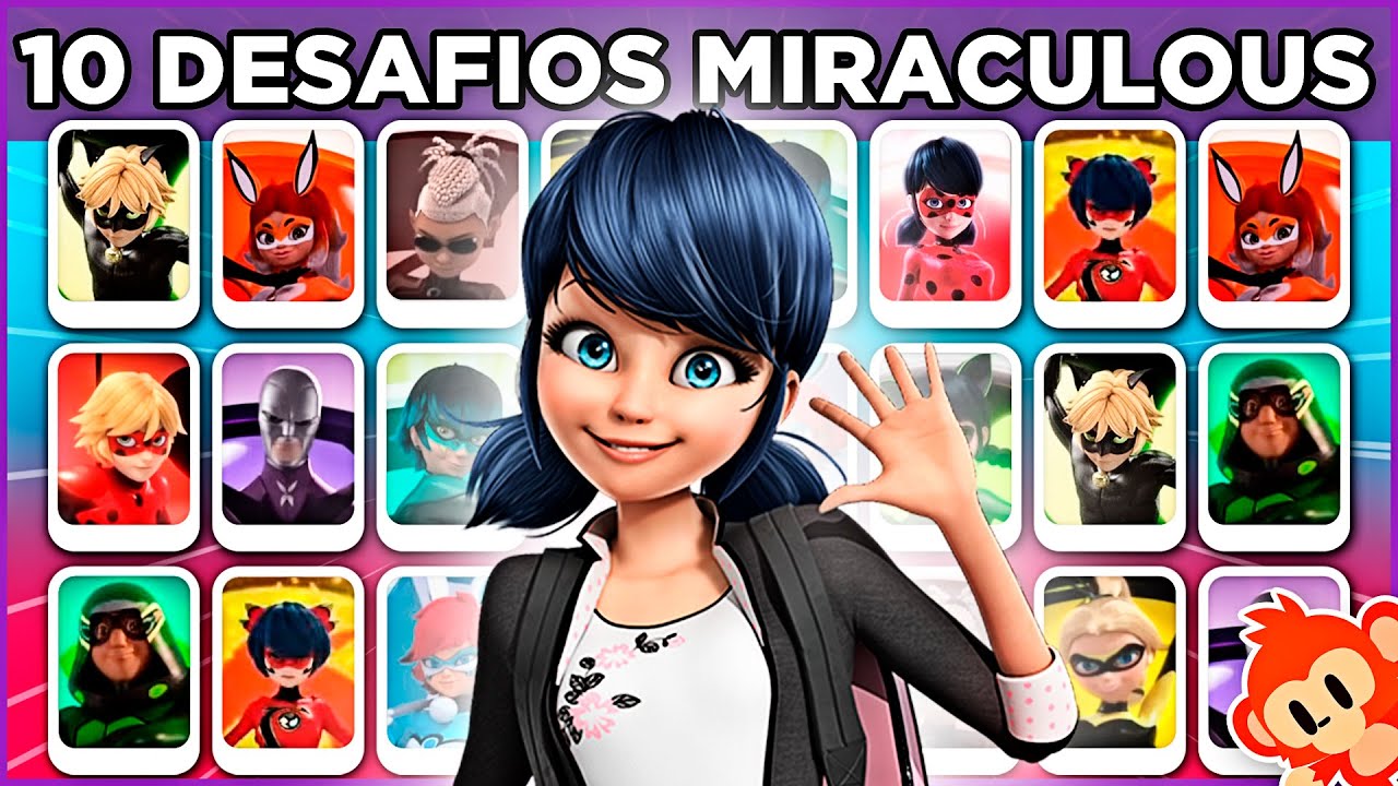 🐞 MIRACULOUS: AS AVENTURAS DE LADYBUG | teste suas habilidades | 🎯 JOGO RÁPIDO MACAQUIZ