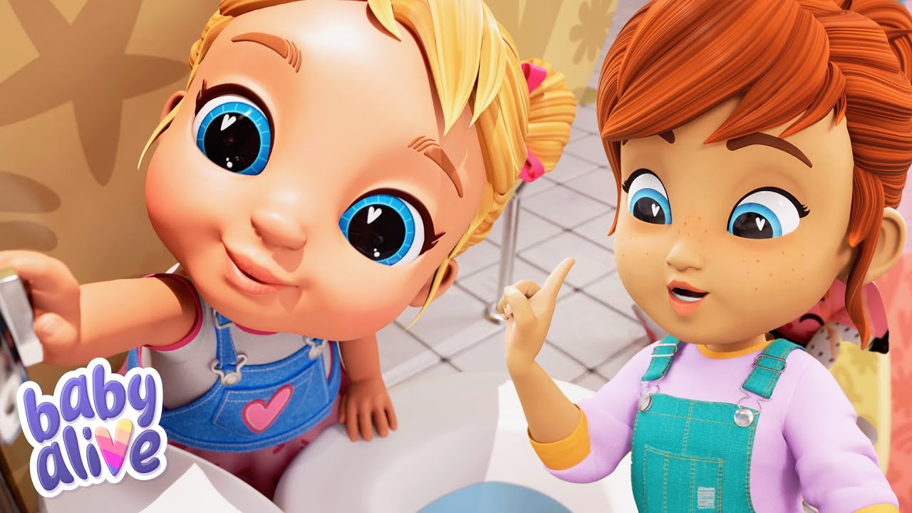 New Potty New Problems 🌈 Baby Alive Dolls 🐣 Cartoons for Kids 🍼 Fun Playtime Adventures #babyalive